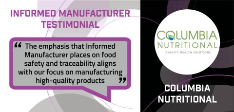 Success Story - Columbia Nutritional