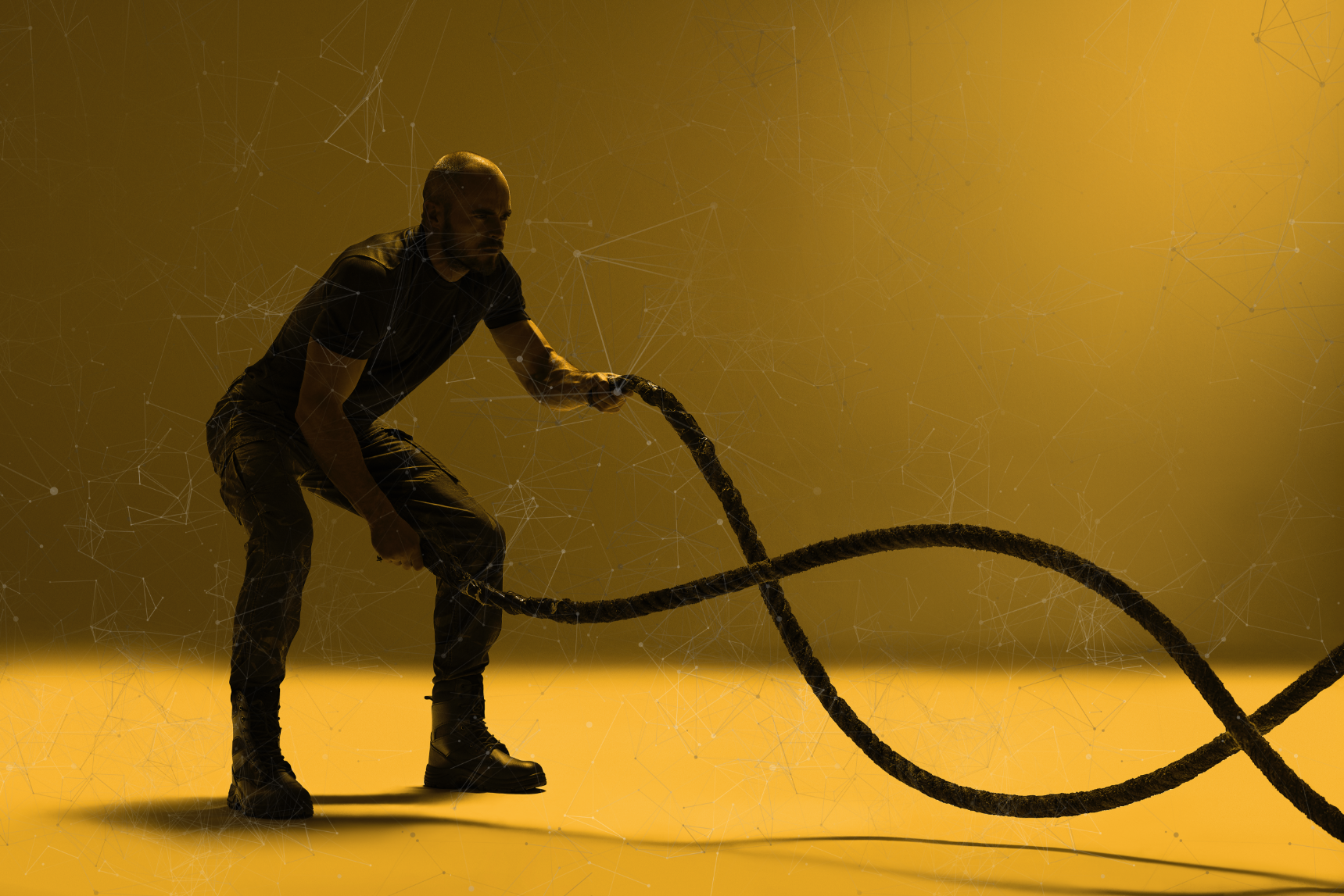 Guy with Ropes
